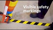 How to make workspace hazards safer and more visible with 3M™ Vinyl Tape 471