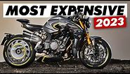 The MOST EXPENSIVE Motorcycles From Each Brand In 2023!
