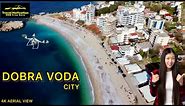 DOBRA VODA Grad i Plaža iz vazduha Januar 2024 - DOBRA VODA City [4K Aerial View] MNE Crna Gora
