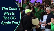 Tim Cook Meets The OG Apple Fan