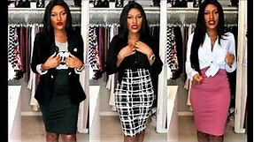 Styling Pencil Skirts for Work- Simple Classic Ways to Style Pencils Skirts for the Office