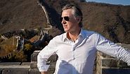 UPDATED: The Mocking of Gavin Newsom's Glamour Shot at China's Great Wall Is Something to Behold