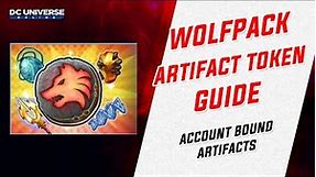 DCUO: WolfPack Token Guide: Account Bound Artifacts