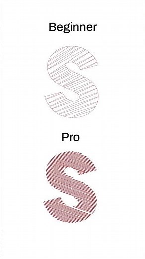 illustrator Beginner Vs Pro Trick For scribble effect