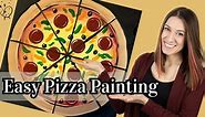 Easy Pizza Painting