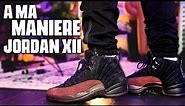 A Ma Maniére x Air Jordan 12 Black Review and On Foot