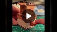 Cat in a Box Automata Design by Tubbypaws Build Time: 1 hour #art #diy #paper #papercraft #catsoftiktok #catpapercraft #catartwork #fypシ #design #tubbypaws