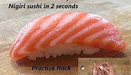 How to make beautiful nigiri sushi in 2 seconds