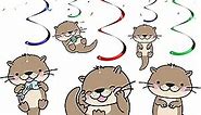 Otter Streamers - Playful Otter Party Decorations for a Splash of Fun
