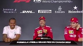"Are you sponsored by Pirelli or...?"