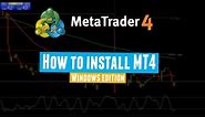 How to download and install MetaTrader 4