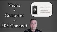 How to use KDE Connect to Connect your Phone to your PC