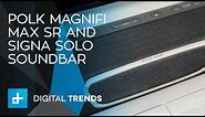 Polk Magnifi Max SR soundbar and Signa Solo soundbar from CEDIA 2017