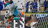 Ex-Real Madrid star Pepe in tears as Porto team-mate Nanu is rushed to hospital after horror clash of heads