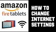 Amazon Fire Tablet How To Connect To Wifi Internet Connection - Fire Tablet HD Wifi Problems Fix