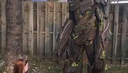 Dad builds 7-foot Groot costume to impress 'Guardians of the Galaxy'-obsessed daughter