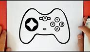 HOW TO DRAW A GAME CONTROLLER