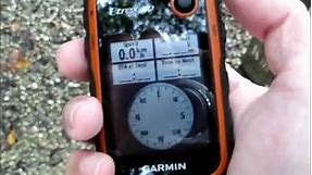 Garmin eTrex 20 unboxing and quick demonstration