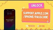 [iOS 17] How to Unlock support.apple.com/iphone/passcode Screen