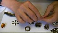 Mounting Antique Buttons