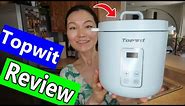 Topwit Mini Rice Cooker, 2 Cups Uncooked Small Rice Cooker Review