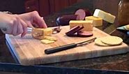 How To Cut Cheese With A Cheese Knife Video | RadaCutlery.com