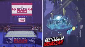 WWE 2K22: 10 Arenas You Need To Download (Best Custom Arenas EVER #1)