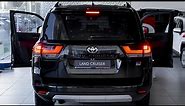2024 Black Toyota Land Cruiser 300 GR Sport - Luxury SUV in Detail