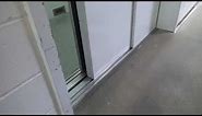 World's Loudest Door Operator EVER? Abell Hydraulic Elevator - Menards - Mt. Prospect, IL