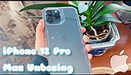 iPhone 12 Pro Max Unboxing + Accessories + ASMR ༄