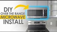 Installing a Microwave Over a Range/Stove - Step-by-Step Guide