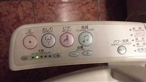 How to use a Japanese Toilet