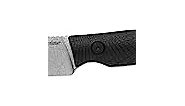 Kershaw Camp 5 Field Knife; 4" D2 Steel Full-Tang, Fixed Blade; Includes Molded Sheath; Outdoor, Hunting, Camping Knife,Black