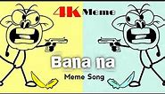 Banana Remix (4K Meme Song) | Funny Monkey Song | Music Zone