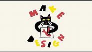 The Cat makes a Sticker using StickerApp