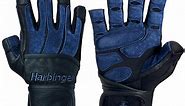 Harbinger BioForm Wrist Wrap Gloves - Weight Lifting Gloves