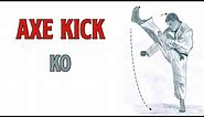 Kyokushin - Axe Kick and Crescent Kick KO
