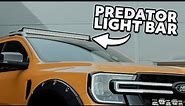 2023+ Ford Ranger Predator 40" LED Roof Light Bar Integration Kit