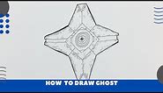How to Draw Ghost Easy | Destiny 2
