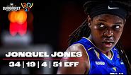 Jonquel Jones – 34 PTS | 19 REB | 51 EFF – Full Highlights | FIBA Women‘s EuroBasket