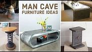 50 Man Cave Metal Furniture Ideas For Men - Manly Interior Designs 2021