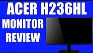 Acer H236HL Review Video