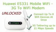 Huawei Mobile Wifi E5331 Review- Convert 3G To WiFi With Portable 3G WiFi Modem