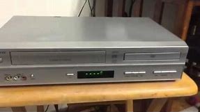 Memorex 6 head VCR with progressive scan DVD player