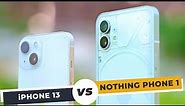 iPhone 13 vs Nothing Phone 1 | Camera Comparison