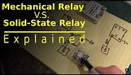 MECHANICAL relay V.S. SOLID-STATE relay (clearly explained)