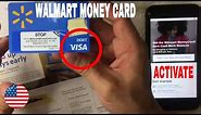 ✅ How To Activate Personalized Walmart Prepaid Money Card 🔴