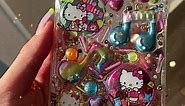 Check our handmade Hello Kitty iPhone Cases (waterproof) #y2k #hellokitty #cute #kawaii #kawaiiaesthetic #girl #phonecase #iphonecase