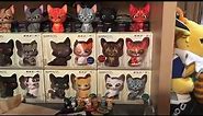 Warrior cats plush and mini figures collection
