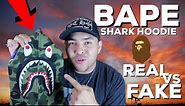 HOW TO LEGIT CHECK BAPE SHARK HOODIE (EASIEST WAY TO TELL)
